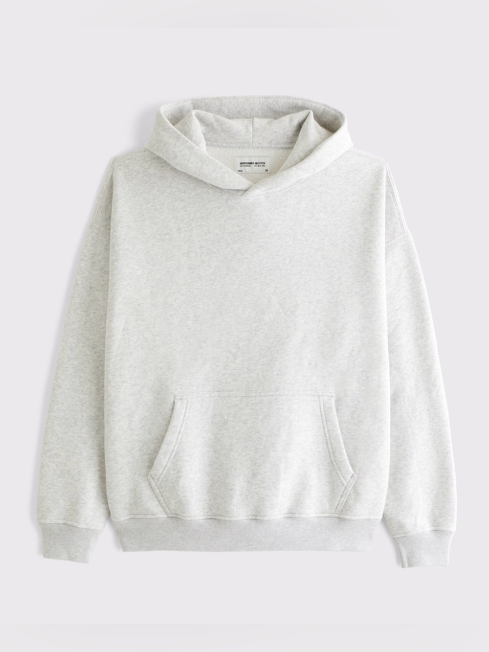 NWOT Abercrombie Relaxed Soft Fleece hoodie size large